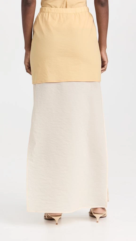 ROSETTA GETTY Double Layer Split Skirt 2