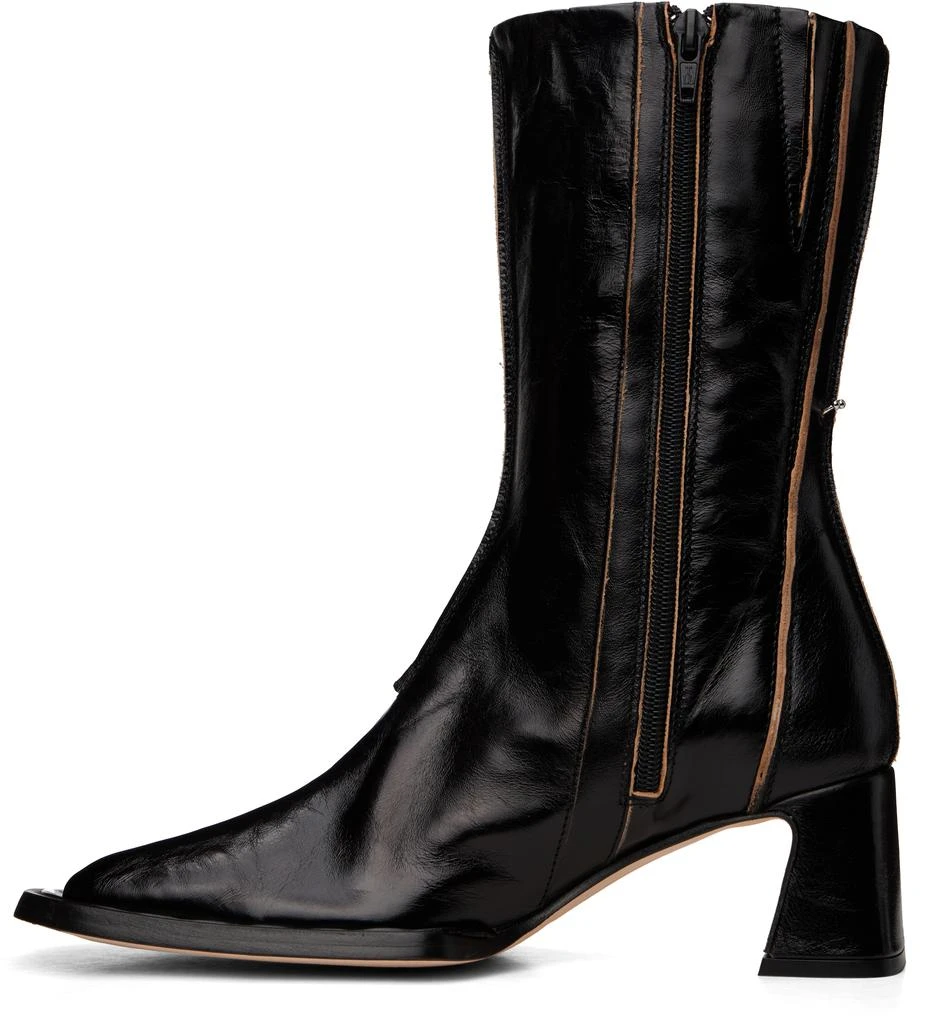 MIISTA Black Greer Ankle Boots 3