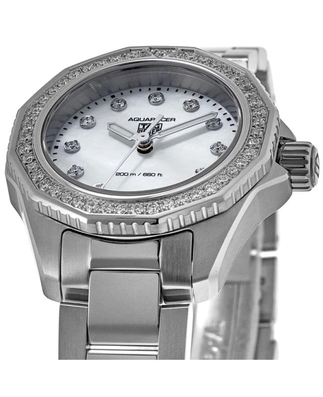 TAG Heuer Tag Heuer Aquaracer Professional 200 30mm Diamond Bezel Steel Women's Watch WBP1417.BA0622 3