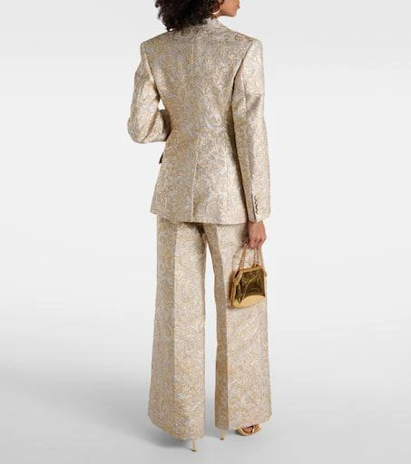 Stella McCartney Single-breasted brocade blazer 3