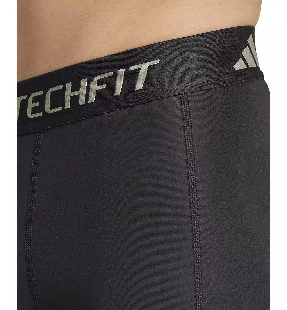 Adidas Men's Tech-Fit Logo Compression Shorts 3