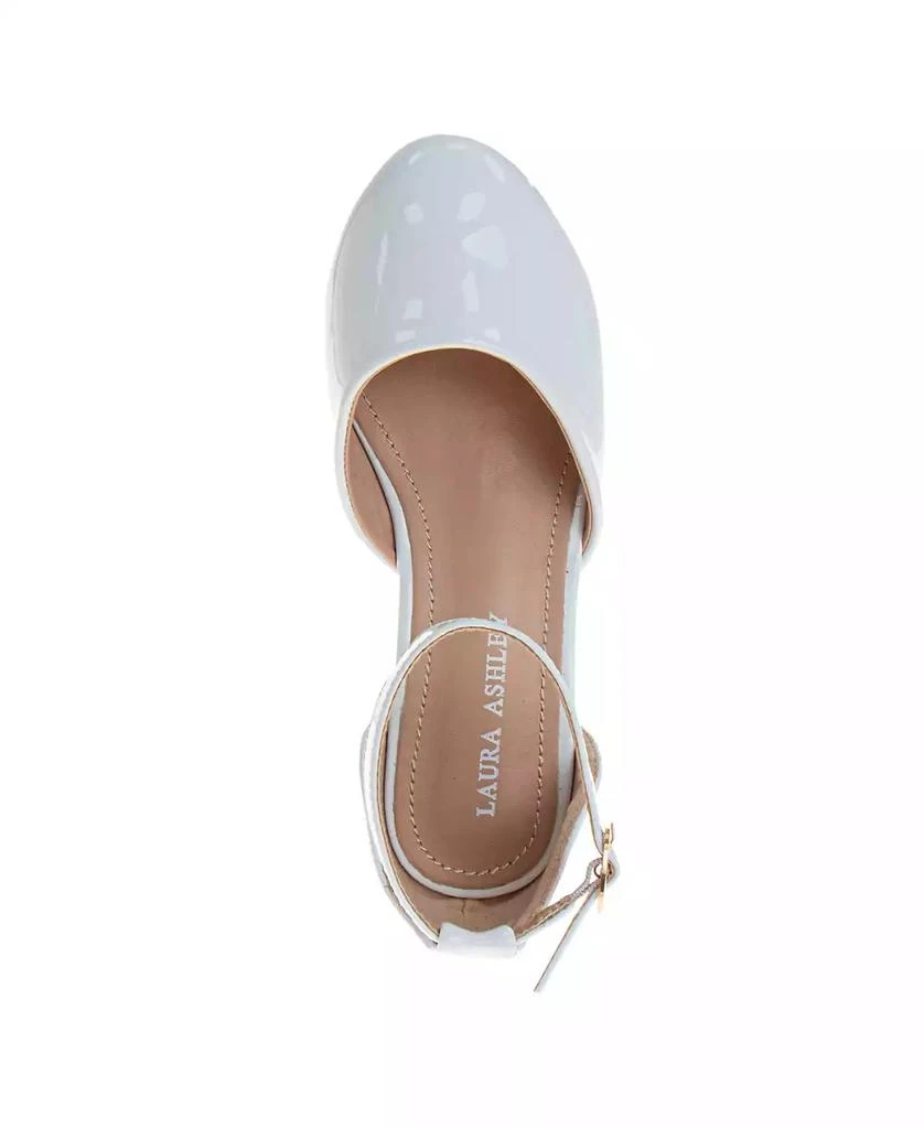 Laura Ashley Little and Big Girls Low Heeled Dress Shoe 6