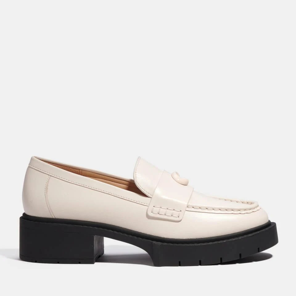 Coach COACH LEAH LEATHER LOAFERS 1