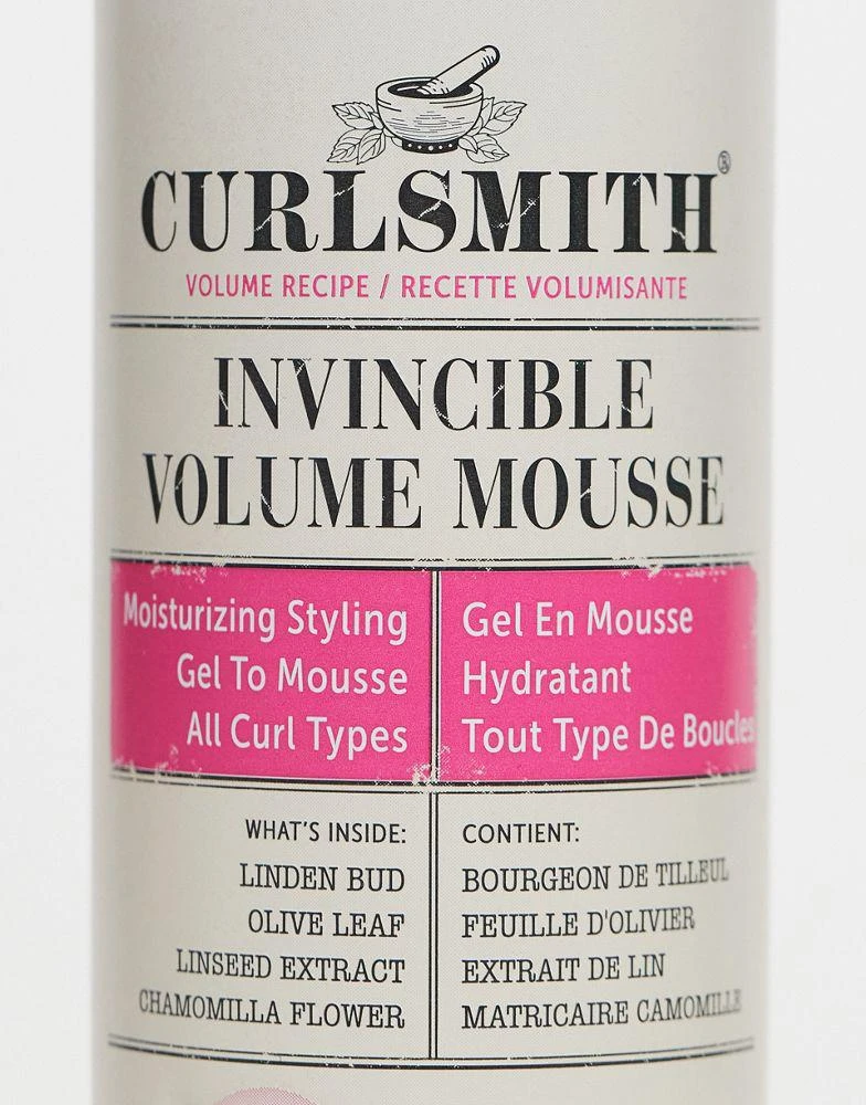 CURLSMITH Curlsmith Invincible Volume Mousse 201ml 4