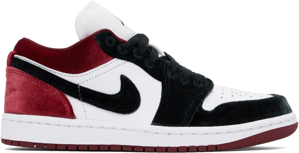 Jordan White & Black Air Jordan 1 Low SE Sneakers 1