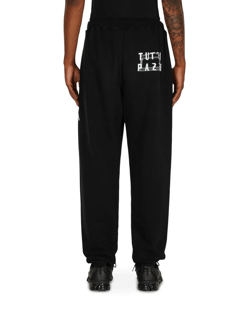 Aries NTS Tutti Pazzi Sweatpants Black 4