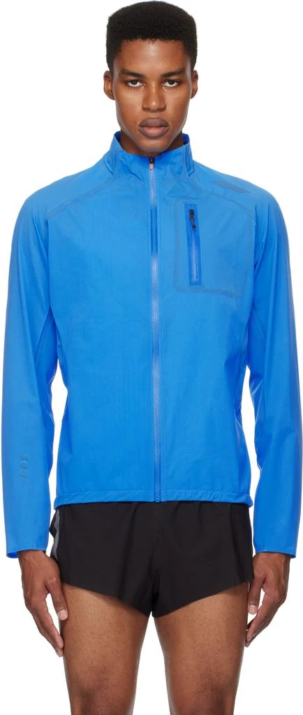 Soar Running Blue Rainout Shell Jacket 1