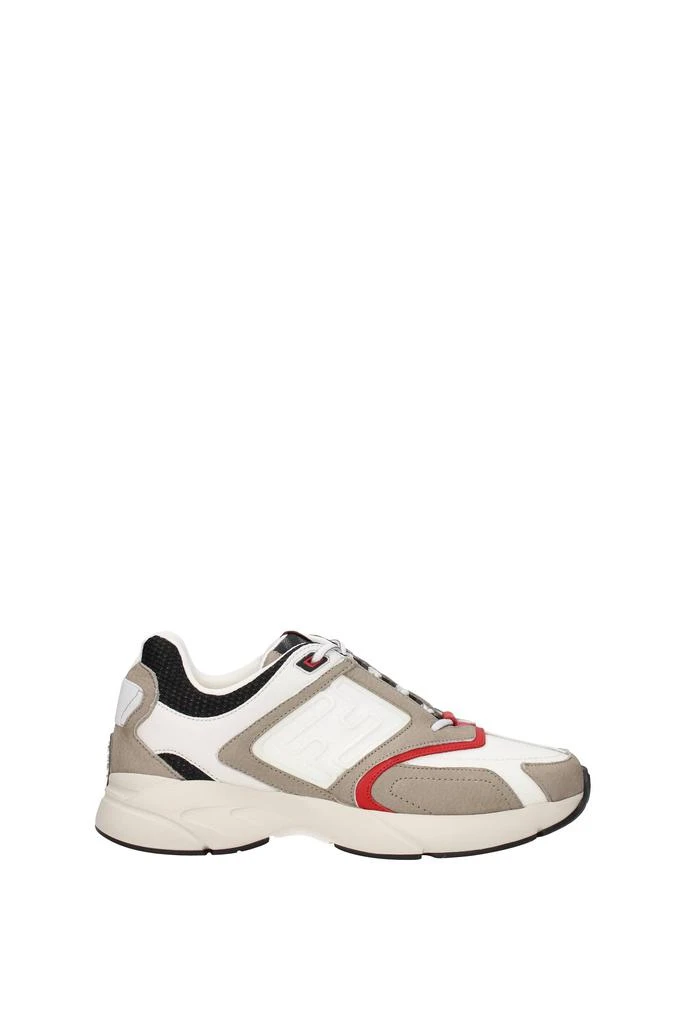 Fendi Sneakers faster Fabric White Mud 1