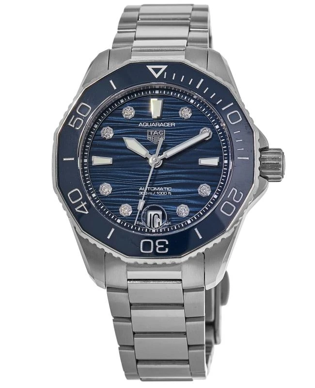 Tag Heuer Tag Heuer Aquaracer Professional 300 Blue Diamond Dial Steel Women's Watch WBP231B.BA0618-PO 1