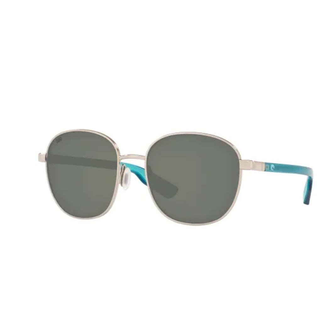 Costa Del Mar Costa del Mar Women's Silver Round Sunglasses