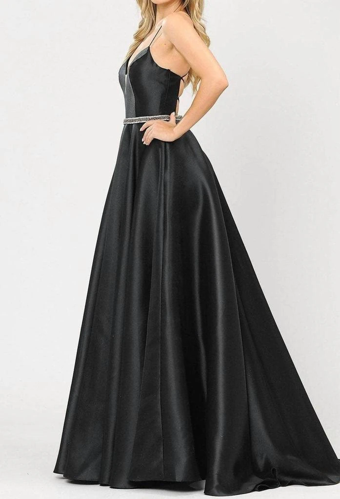 Ellie Wilde Sweetheart Neckline Scoopback Dress In Black 1