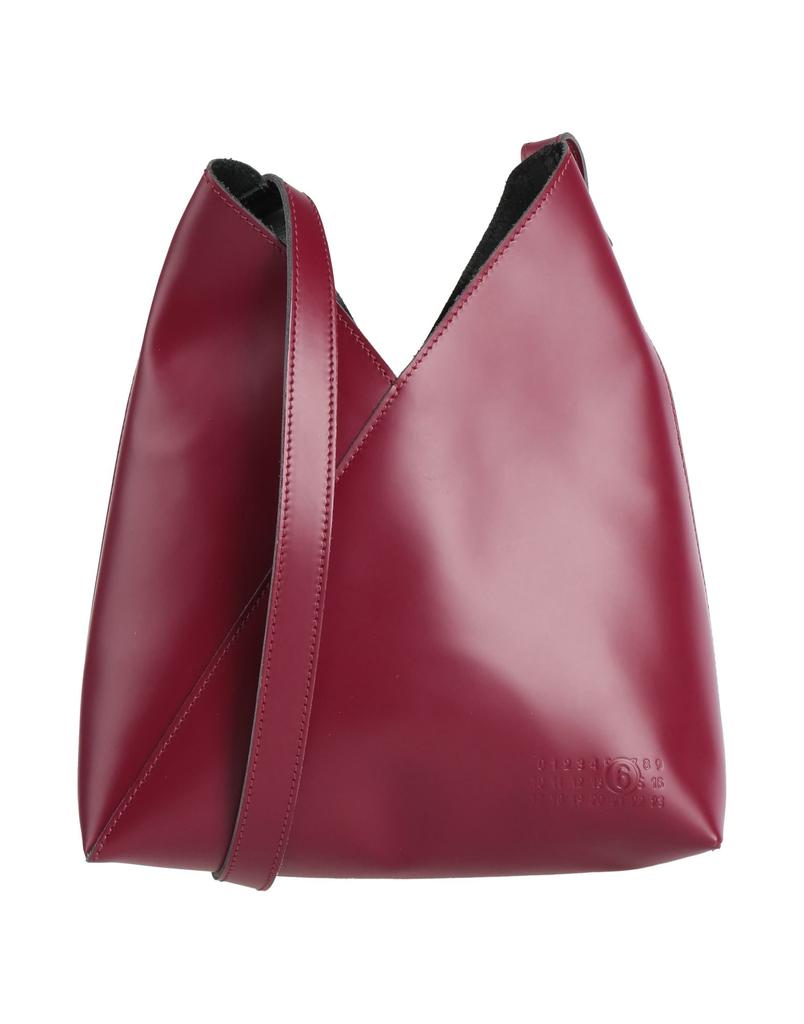 MM6 MM6 Maison Margiela Numbers-Patch Zipped Crossbody Bag