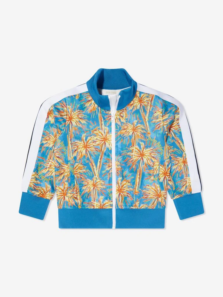 Palm Angels Palm Angels Boys PA Palms Track Jacket in Blue 1