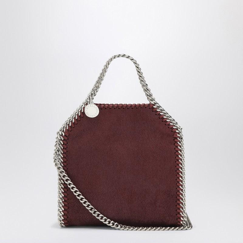 トートバッグ STELLA MCCARTNEY TOTE BAG MICRO FALABELLA PLUM COLOUR Stella McCartney Stella Mccartney Women's Tote Bag Micro