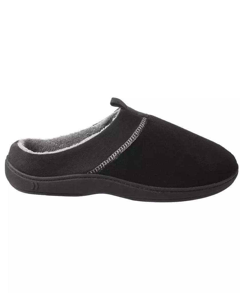 Isotoner Signature Isotoner Signature Men's Microterry Jared Hoodback Slippers with Memory Foam