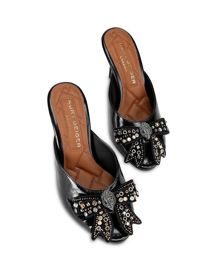 Kurt Geiger Women's Belgravia Embellished Bow Mules