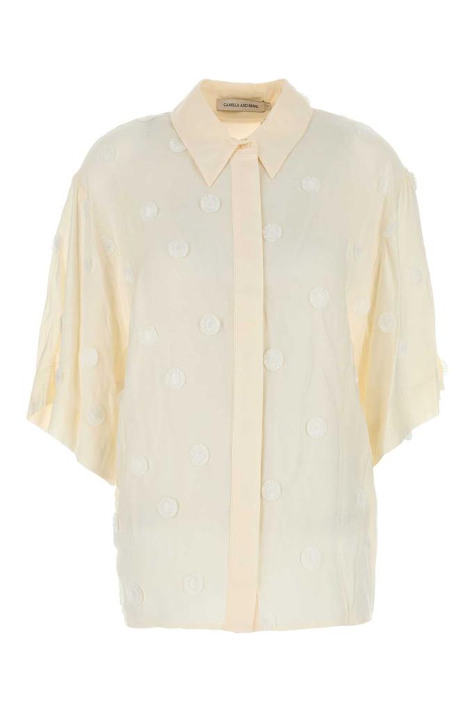 CAMILLA AND MARC Ivory Viscose Ottilie Shirt