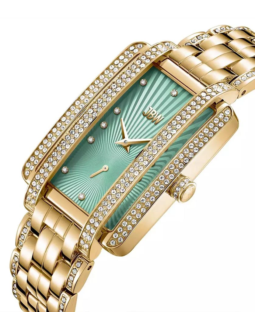 Jbw Women's Mink Diamond Gold-Plated Stainless-Steel Watch 3