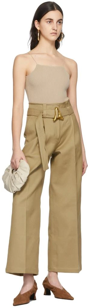 AERON Beige Flyn Trousers 4