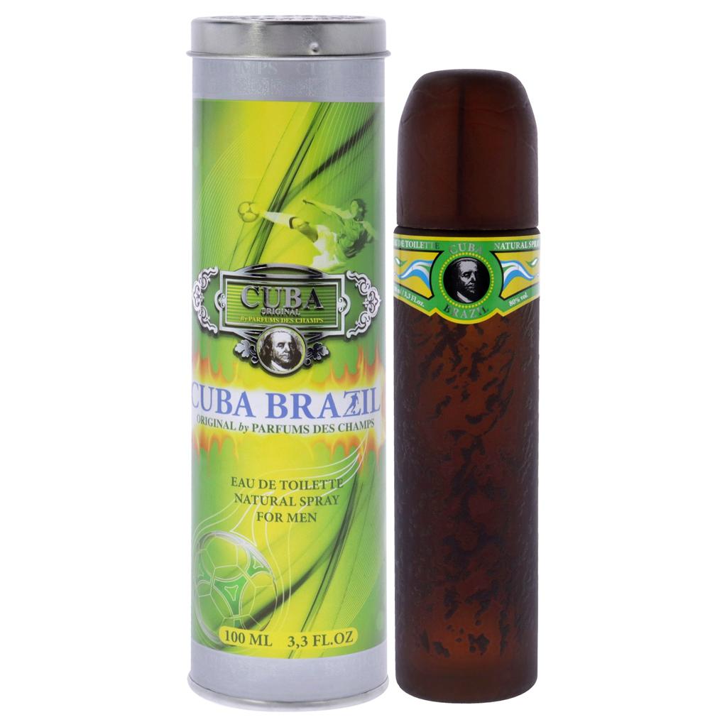 cuba Brazil by for Men - 3.3 oz EDT Spray