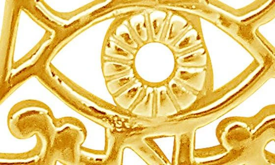 Sterling Forever Sterling Silver Filigree Hamsa Hand Pendant Necklace 5