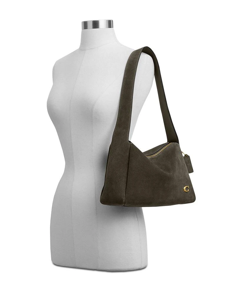 Coach Lola Medium Suede Shoulder Bag 8