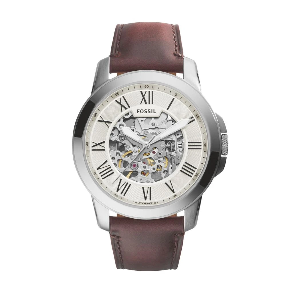 Fossil Men
s Grant Automatic, Stainless Steel Watch