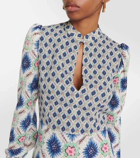 ETRO Printed midi dress 4