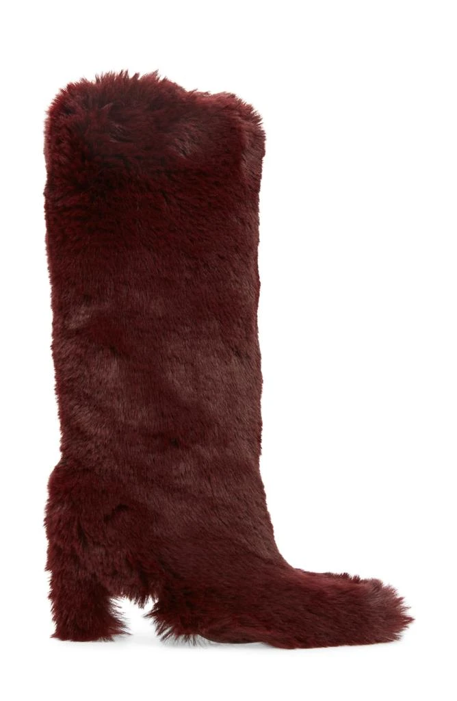 Jeffrey Campbell Fuzzie Faux Fur Pointed Toe Boot 3