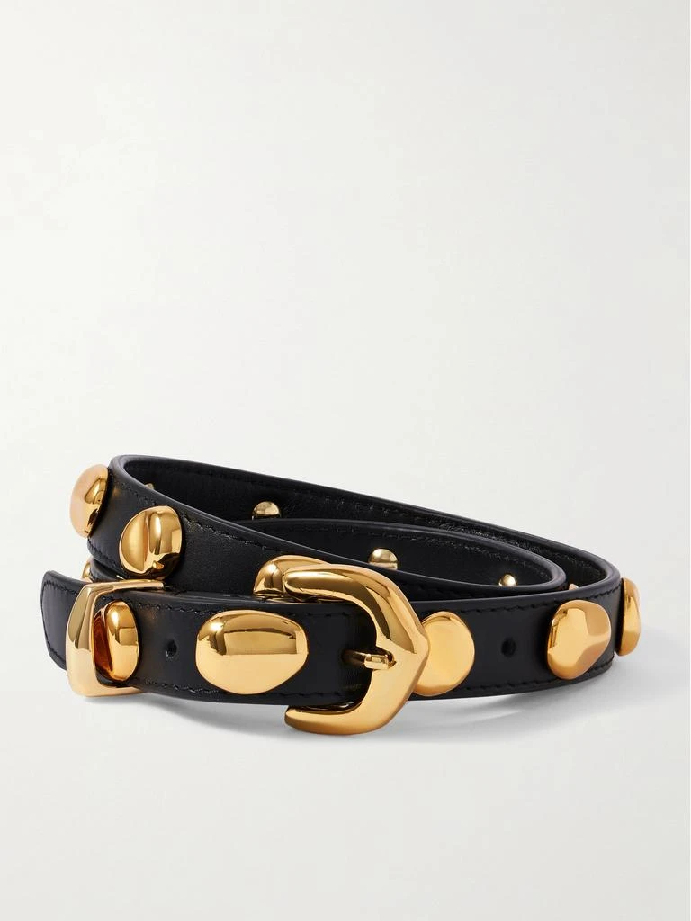 AMANU The Vaal Embellished Leather Belt