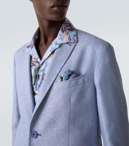 ETRO Cotton jacquard blazer 6