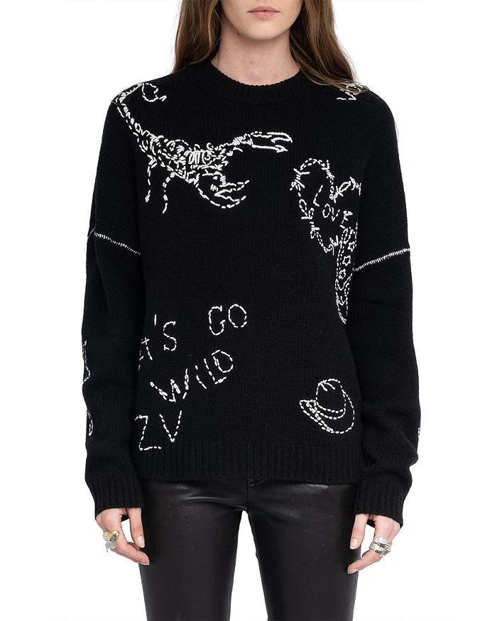 ZADIG & VOLTAIRE Baba Wool Sweater