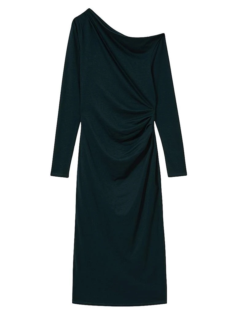 REISS Becky Fitted Jersey Midi-Dress 1