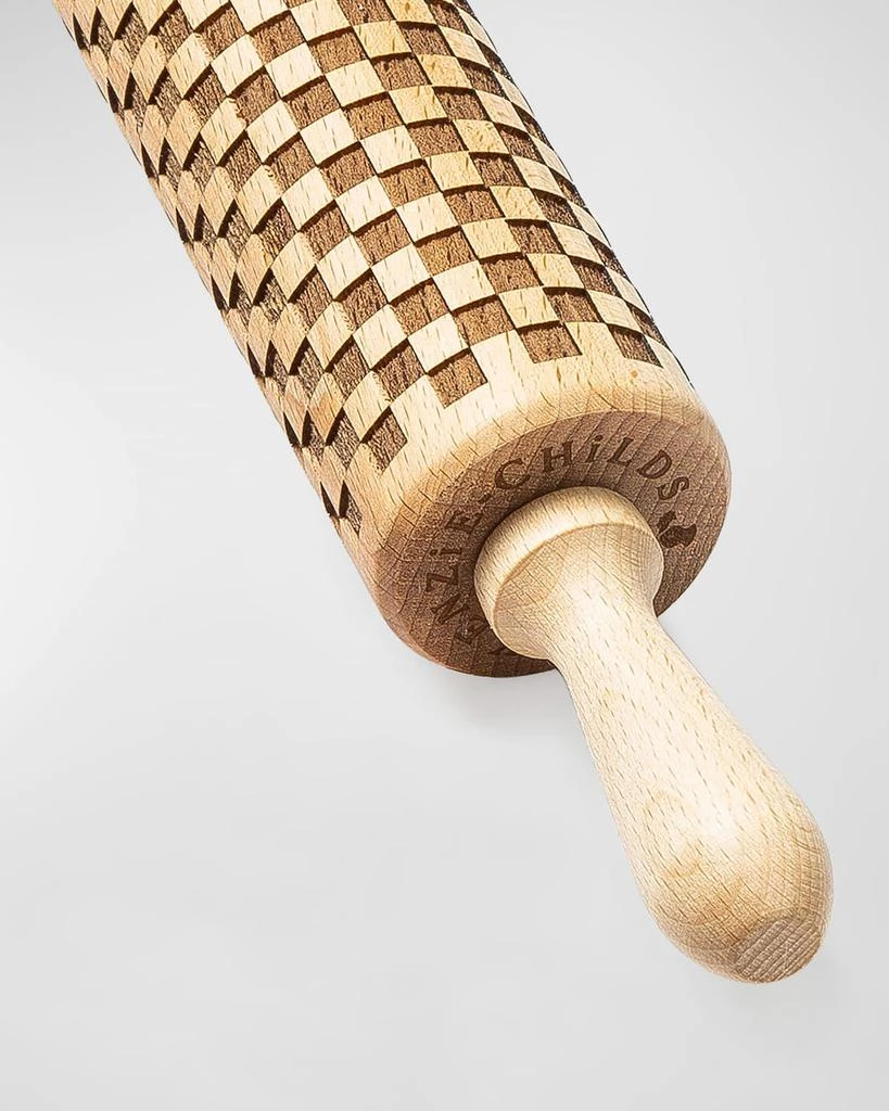 MacKenzie-Childs 14.75" Check Rolling Pin 2