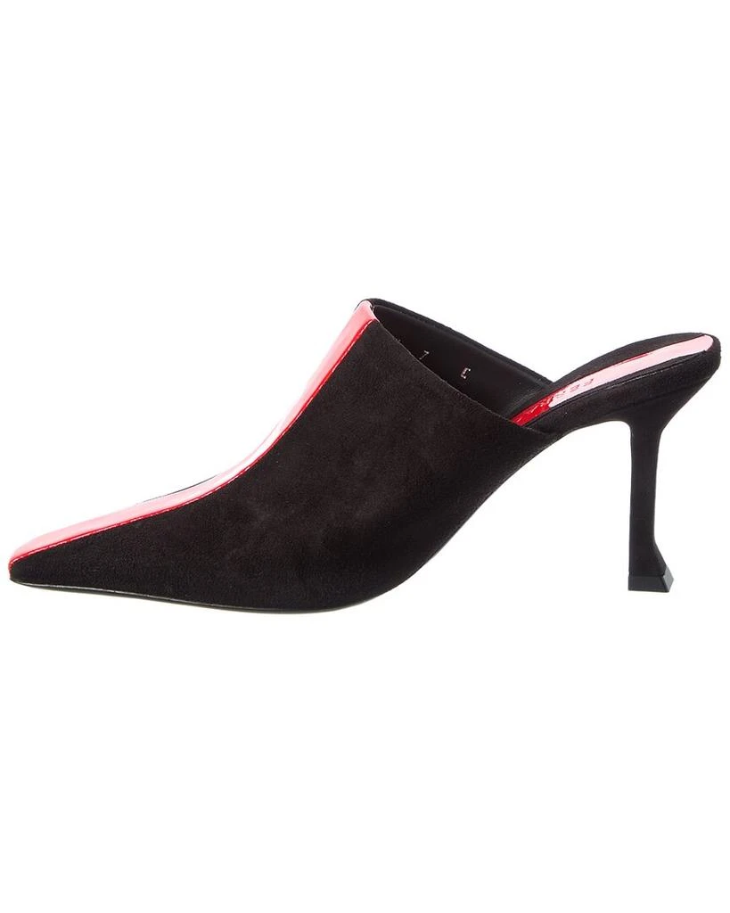 Salvatore Ferragamo Ferragamo Sophye Suede 
Patent Mule 2