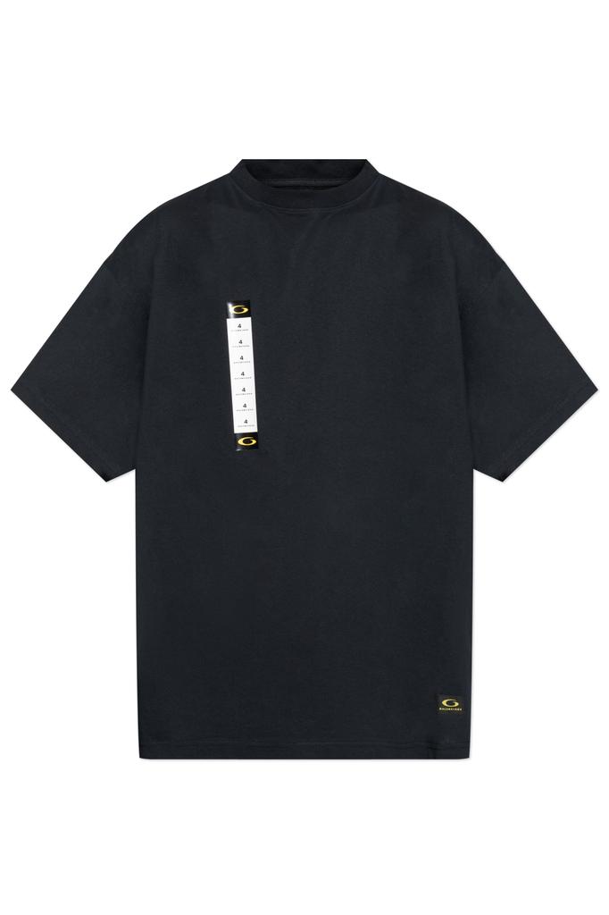 【24AW】BALENCIAGA KEEP CALM Tシャツ 半袖 コットン ダメージ 24AW】BALENCIAGA KEEP CALM Tシャツ 半袖 コットン ダメージ