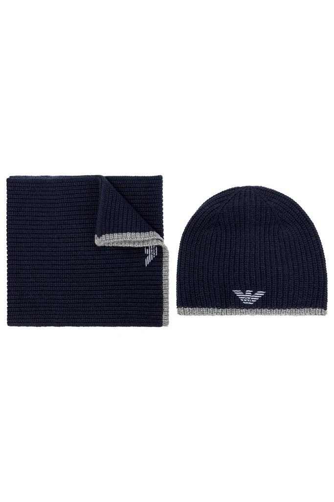 Emporio Armani Scarf & hat set 1