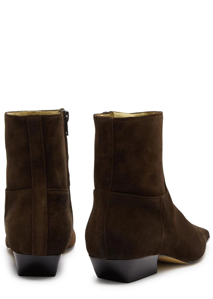 Khaite Marfa 30 suede ankle boots 3