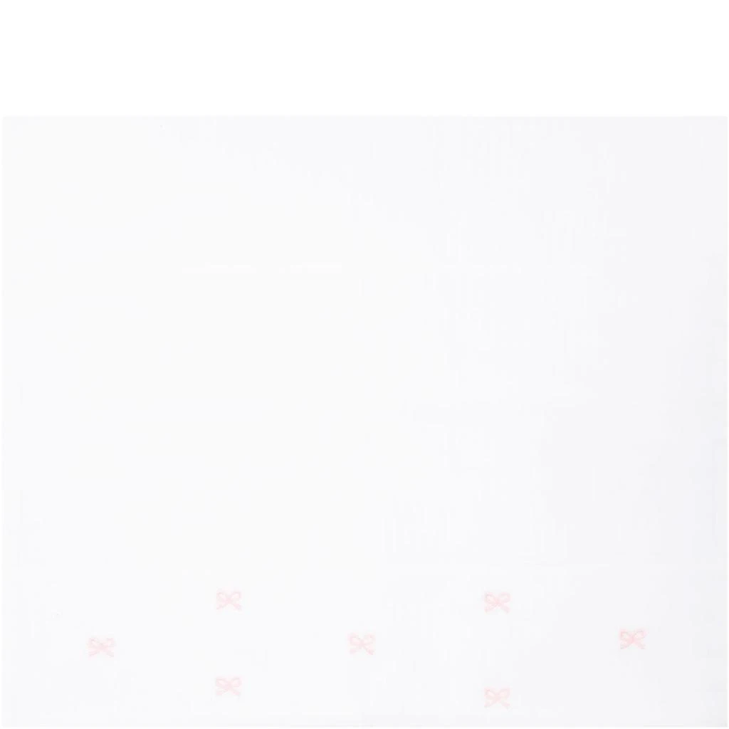 Little Bear White Set For Babygirl With Pink Bows 3