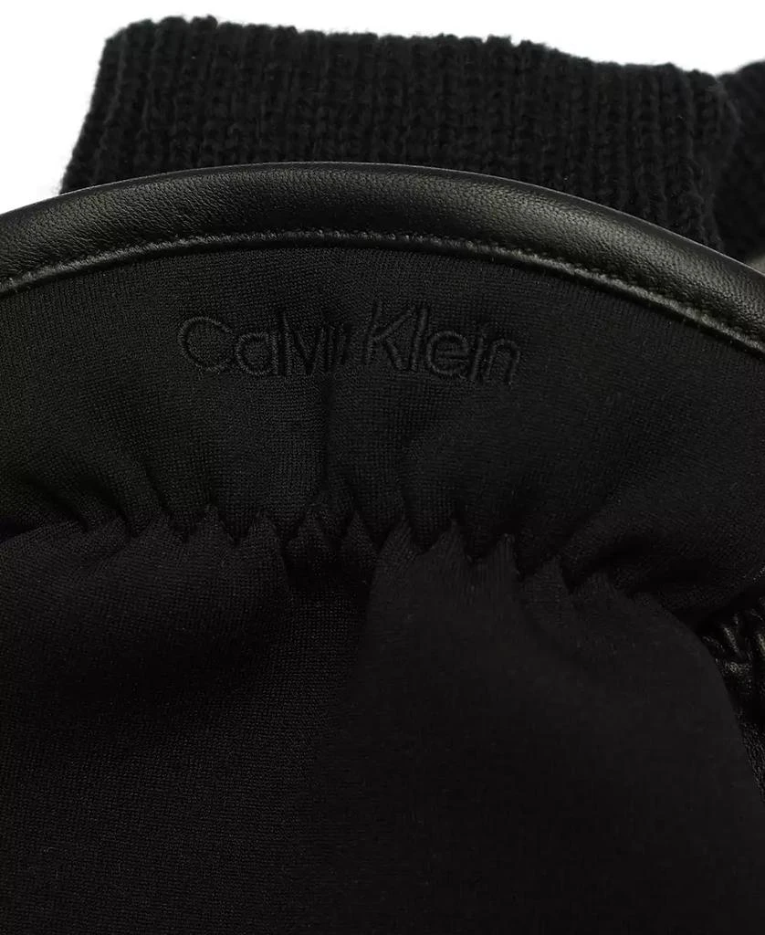 Calvin Klein Men's Puffer Leather Gloves 3
