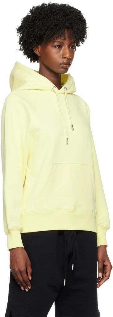 AMI SSENSE Exclusive Yellow Ami de Cœur Hoodie 2