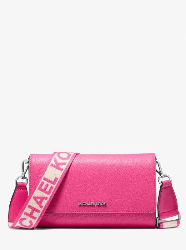 Michael Kors Jet Set Large Leather Crossbody Bag 1