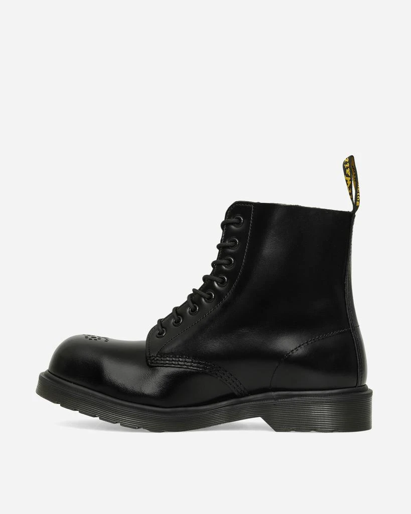 Dr. Martens 1460 Analine Leather Steel Toe Boots Black 3