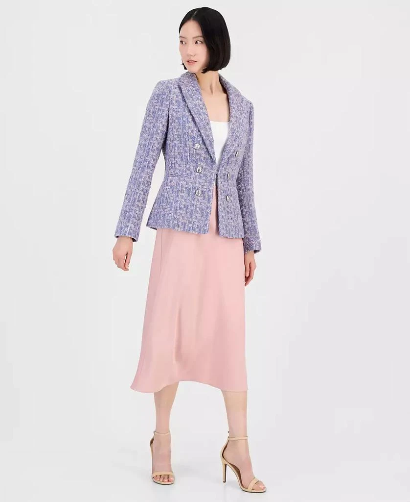 Tahari Petite Double-Breasted Blazer 2