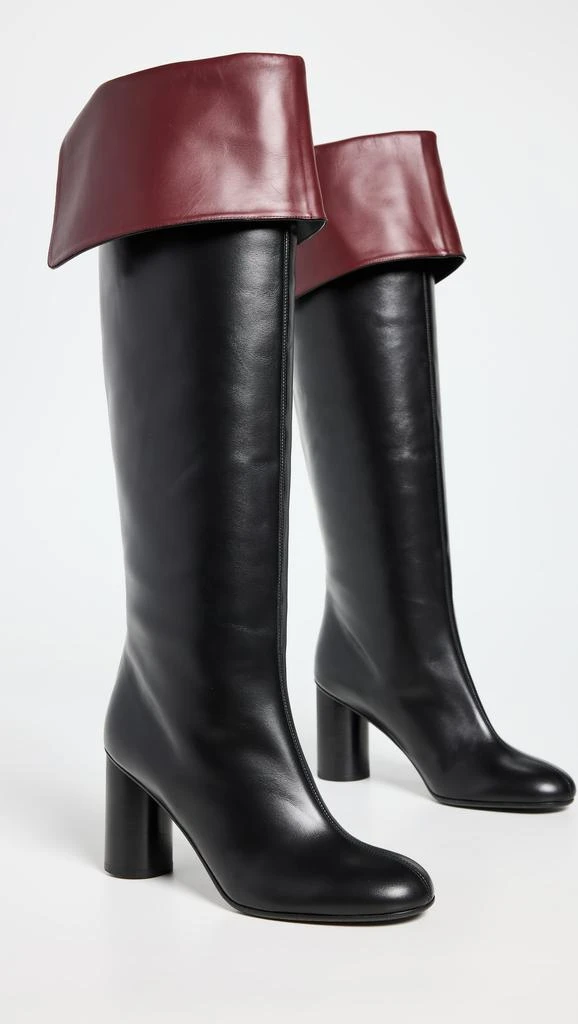 CO Bicolor High Heel Boots 5