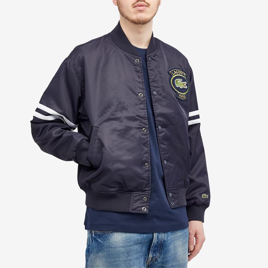 Lacoste Lacoste Paris Logo Bomber Jacket