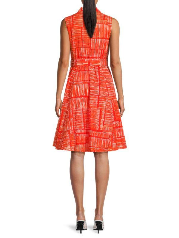Calvin Klein Print Cotton Dress 2