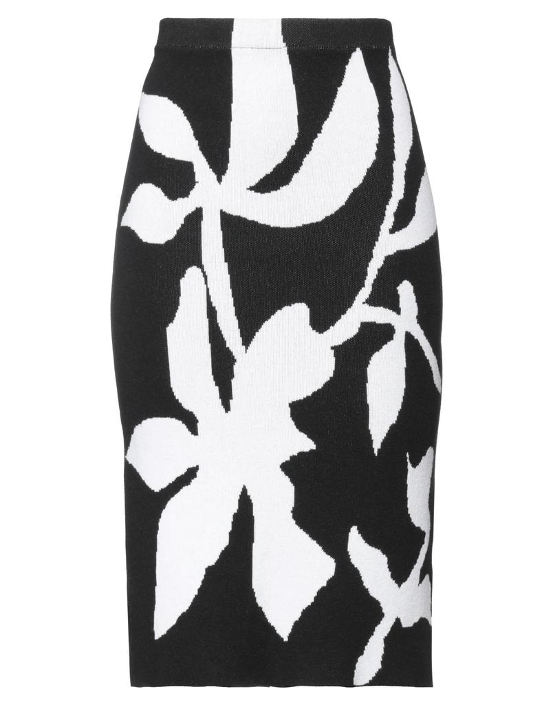 ROSE' A POIS Midi skirt