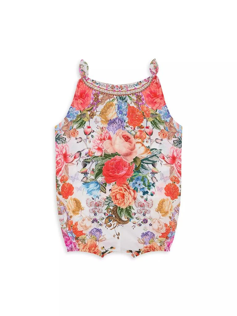 Camilla Baby Girl's Floral Bubble Romper 2