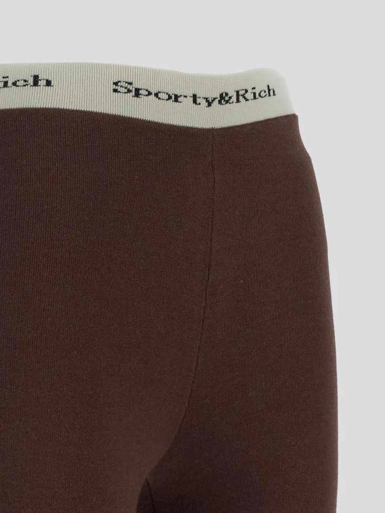 Sporty & Rich Sporty & Rich Logo Waistband Leggins 3